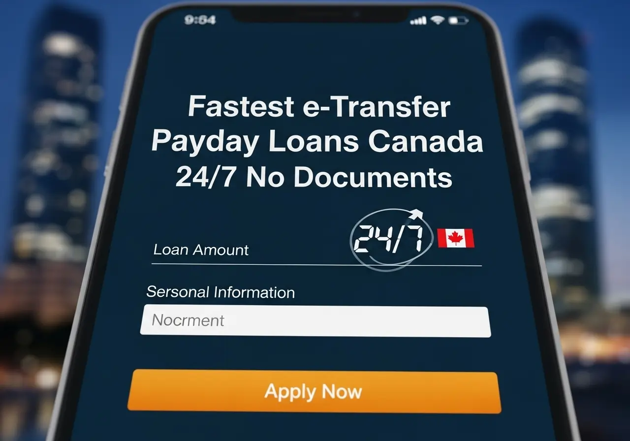 fastest e-transfer payday loans canada 24/7 no documents